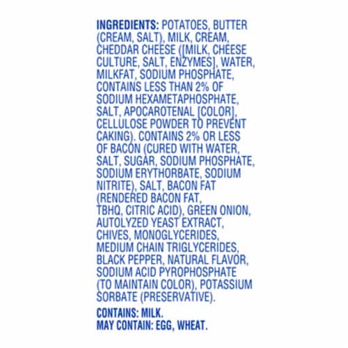 Kroger® Loaded Mashed Potatoes Perspective: right