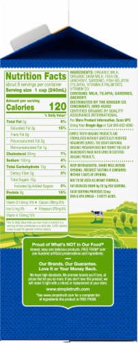 Simple Truth Organic™ 2% Reduced Fat Milk with DHA Omega-3 Perspective: right