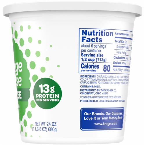 Kroger® Fat Free Small Curd Cottage Cheese Perspective: right