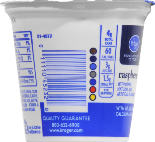 Kroger® CarbMaster™ Raspberry Yogurt Perspective: right