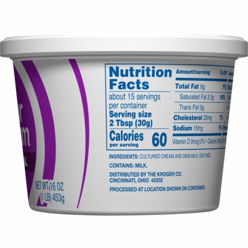 Kroger® Natural Sour Cream Perspective: right