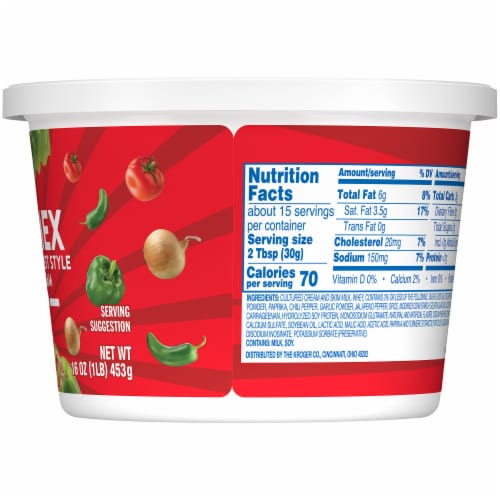 Kroger® Tex Mex Spicy Southwest Dip Tub Perspective: right