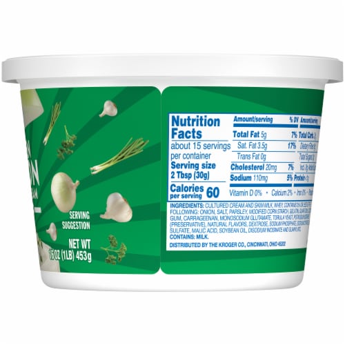 Kroger® Green Onion Sour Cream Dip Perspective: right