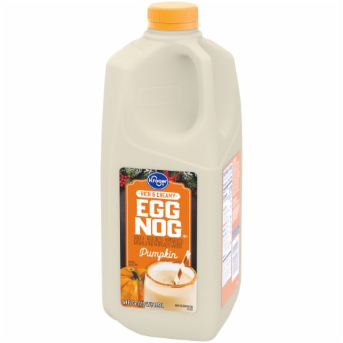 Kroger® Pumpkin Egg Nog Half Gallon Perspective: right