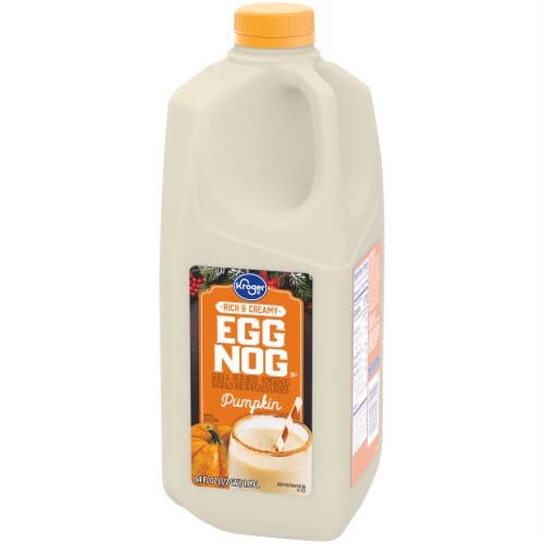 Kroger® Pumpkin Egg Nog Half Gallon Perspective: right