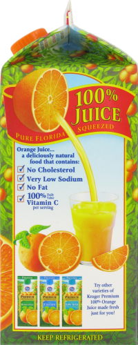 Kroger® Premium Original Orange Juice Perspective: right