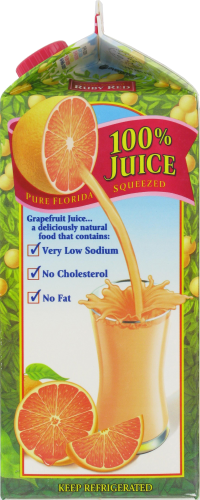 Kroger®  Premium Ruby Red Grapefruit Juice Perspective: right