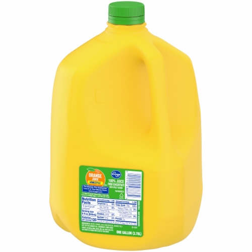 Kroger® 100% Orange Juice From Concentrate Homestyle with Pulp Perspective: right