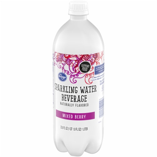 Kroger® Mixed Berry Sparkling Water Perspective: right