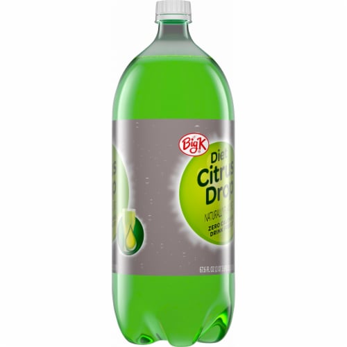 Kroger Big K® Diet Citrus Drop Soda Perspective: right