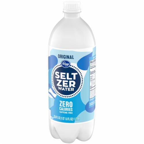 Kroger® Original Seltzer Water Bottle Perspective: right