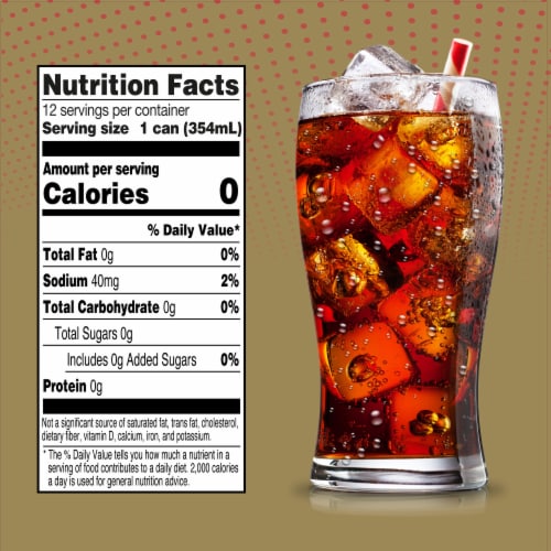 Big K® Diet Cola Soda Cans Perspective: right