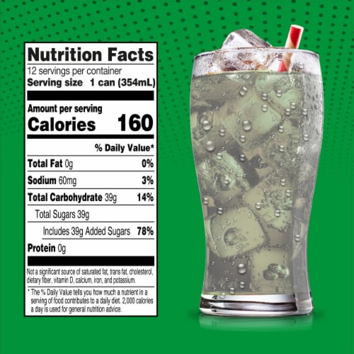 Big K® Lemon Lime Caffeine Free Soda Cans Perspective: right
