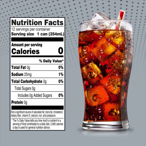 Diet Big K® Cola No Calorie Soda Cans Perspective: right