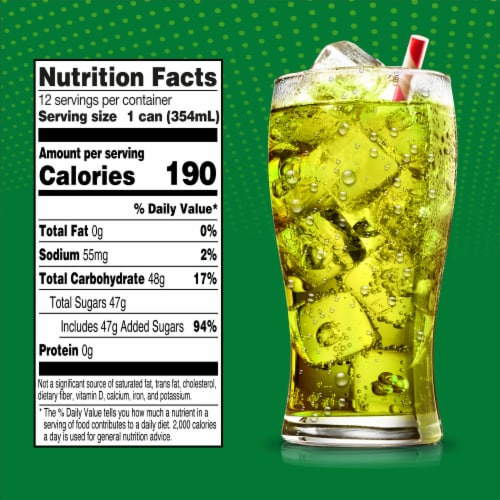Big K® Citrus Drop Soda Cans Perspective: right