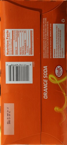 Kroger Big K® Orange Soda Perspective: right