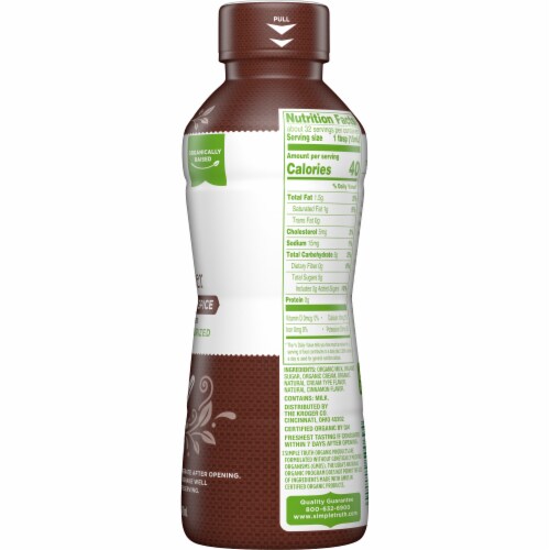 Simple Truth Organic® Cinnamon Spice Coffee Creamer Perspective: right