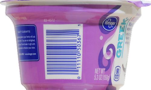 Kroger®  Blended Vanilla Grade A Nonfat Greek Yogurt Perspective: right