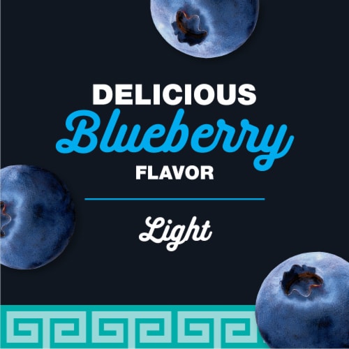 Kroger Blueberry Nonfat Greek Yogurt Cup Perspective: right