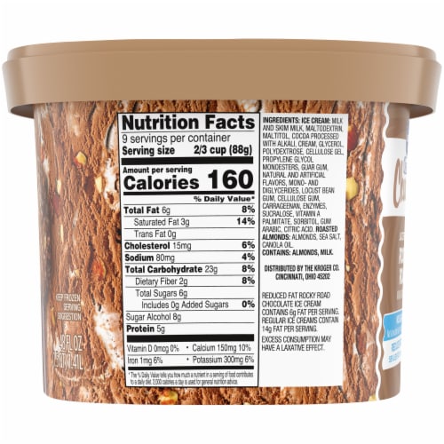 kroger sugar free ice cream flavors
