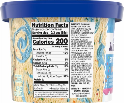Kroger® Deluxe Jammed Birthday Bash Ice Cream Perspective: right