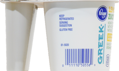 Kroger®  Lemon Zucchini Greek Yogurt Perspective: right