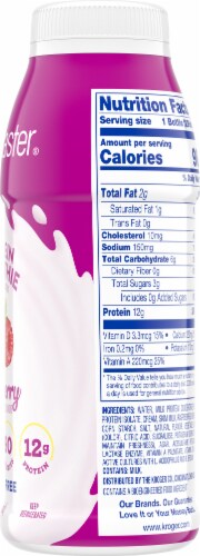 Kroger® CarbMaster® Raspberry Protein Smoothie Perspective: right