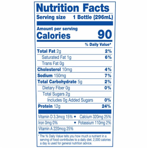Kroger Carbmaster Vanilla Cream Protein Yogurt Smoothie Perspective: right