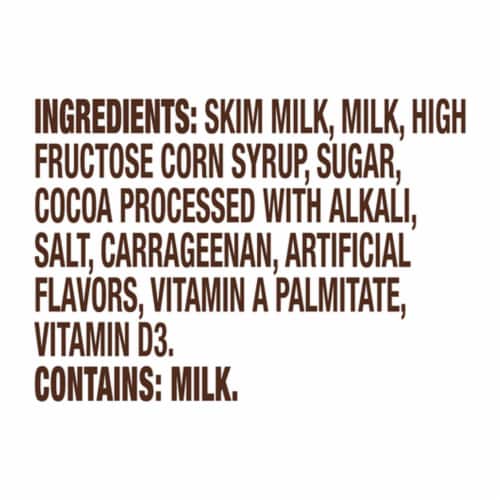 Kroger® 1% Low Fat Chocolate Milk Perspective: right