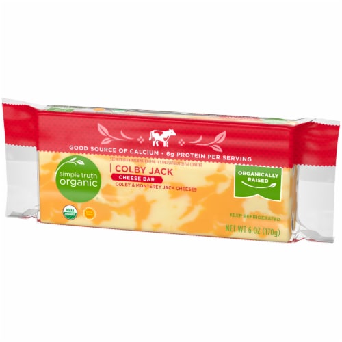 Simple Truth Organic® Colby Jack Block Cheese Perspective: right