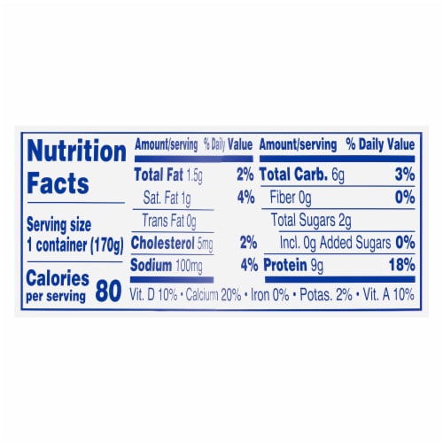 Kroger Carbmaster White Chocolate Raspberry Lowfat Yogurt Cup Perspective: right