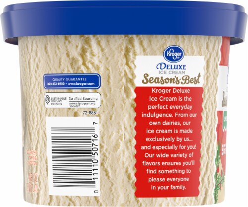 Kroger® Deluxe Season's Best Egg Nog Ice Cream Perspective: right