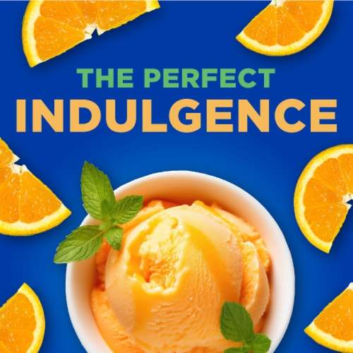 Kroger® Deluxe Orange Sherbet Pint Perspective: right