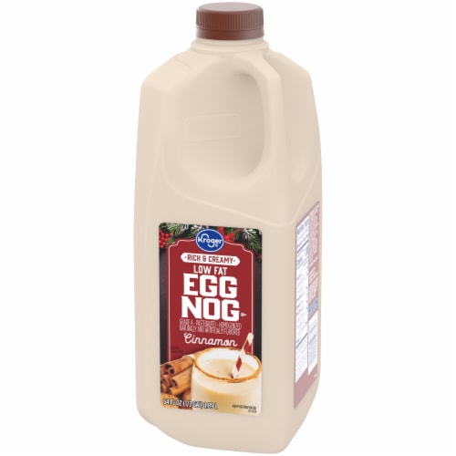 Kroger® Cinnamon Low Fat Egg Nog Half Gallon Perspective: right