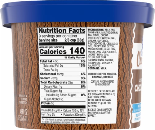 Kroger® Deluxe Cookies N' Cream Ice Cream Tub, 128 oz - Foods Co.