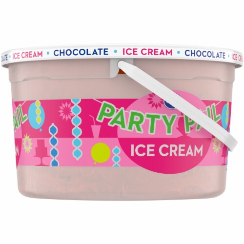 Kroger® Party Pail Chocolate Ice Cream Perspective: right