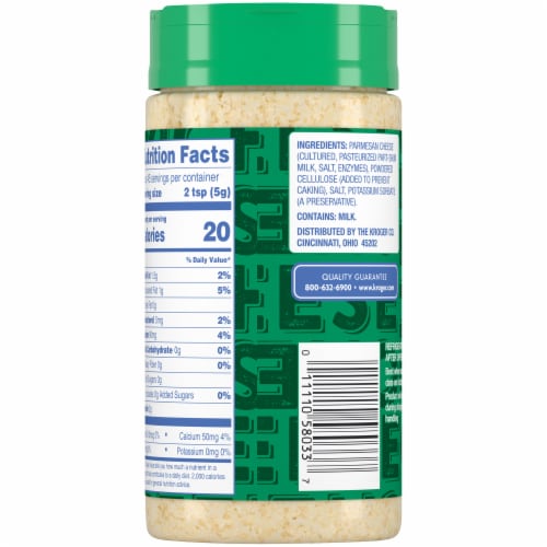 Kroger® Grated Parmesan Cheese, 8 oz - Kroger