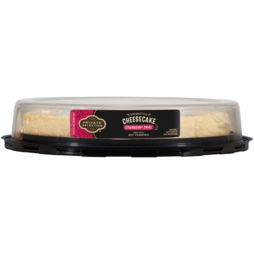 Private Selection® Strawberry Swirl Cheesecake Perspective: right