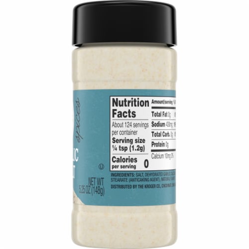 Smidge and Spoon™ Garlic Salt Perspective: right