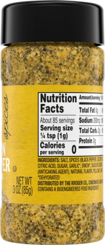Smidge & Spoon™ Lemon & Pepper Seasoning Perspective: right