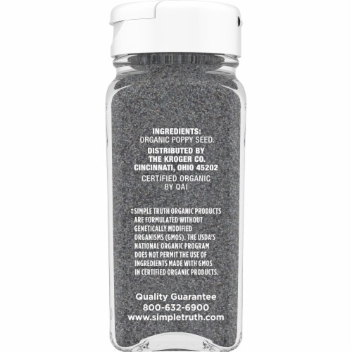 Simple Truth Organic™ Whole Poppy Seed Perspective: right