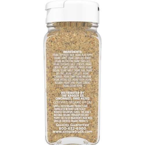 True Lemon Pepper Seasoning (2 Pack) Natural Ingredients, No Salt, No Gluten