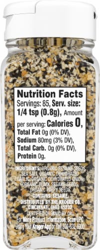Simple Truth Organic™ Everything Bagel Seasoning Blend Perspective: right