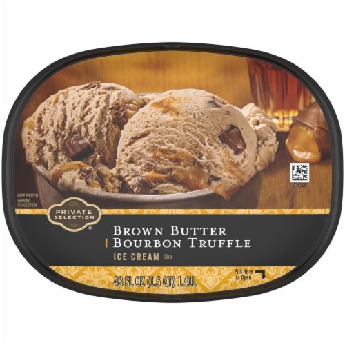 Private Selection® Brown Butter Bourbon Truffle Ice Cream Tub