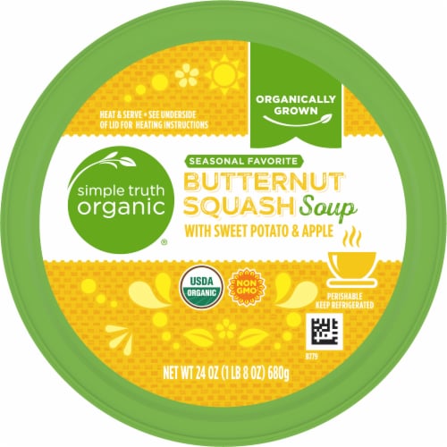 Simple Truth Organic® Butternut Squash Soup with Sweet Potato & Apple Perspective: right