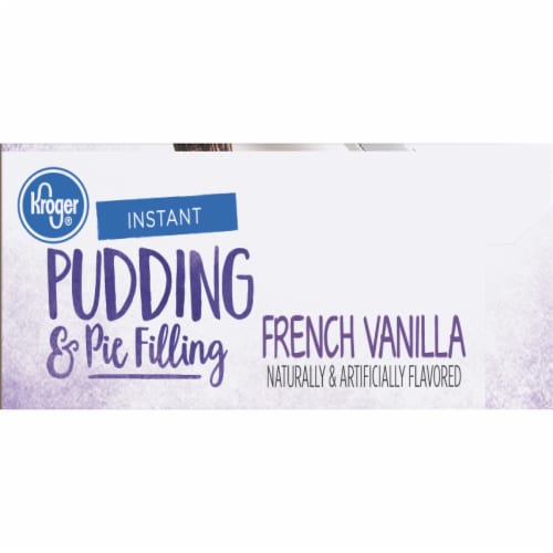 Kroger® French Vanilla Instant Pudding & Pie Filling Perspective: right