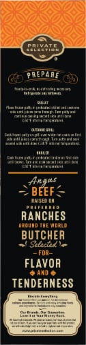 Private Selection® Applewood Smoked Bacon & Cheddar Angus Burgers Perspective: right