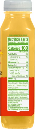 Simple Truth Organic® Orange Pineapple Ginger Cold Pressed Juice Perspective: right
