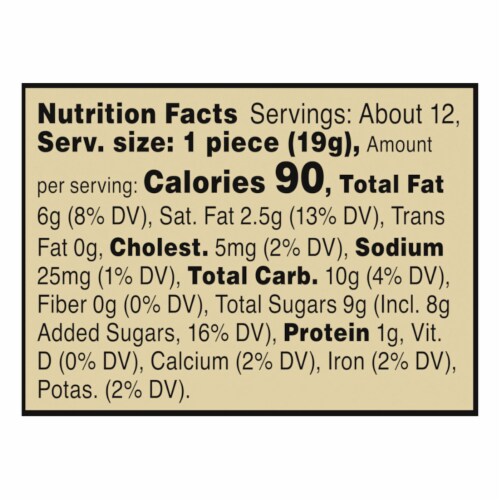 Private Selection® Milk Chocolate Pecan Caramel Cluster Perspective: right