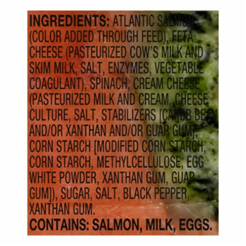 Kroger® Farm Raised Atlantic Salmon with Spinach and Feta Stuffing Perspective: right